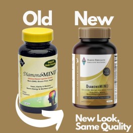 DiamondMIND Brain Support Supplement, a natural formula to support mental energy and cognitive function