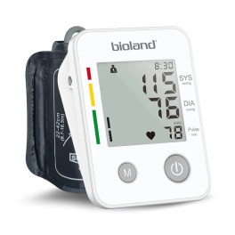 Bioland Blood Pressure Monitor 2008 Tensiometer Upper Arm Automatic Digital BP Measuring Device 2005-1 Pulse Heart Rate Monitor