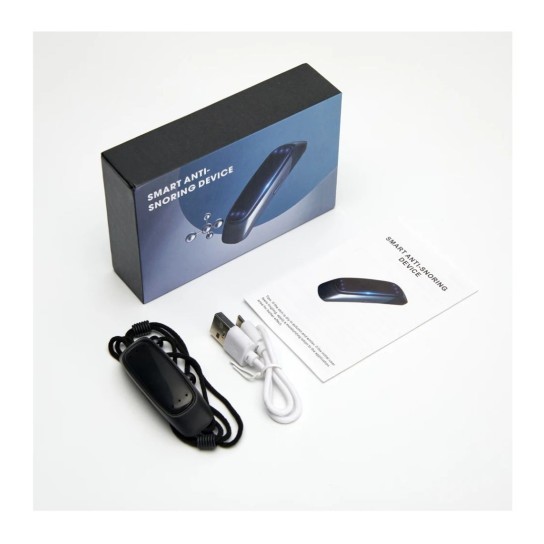 EMS Pulse Stop Snore Portable Comfortable Sleep Well Stop Snore Health Care Sleep Apnea Aid USB Smart Anti Snoring Device