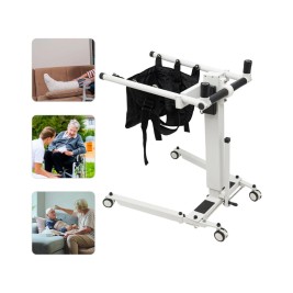 90W Electric Transfer Lift Wheelchair, Portable Patient Lift Chair for Home, Car, Disabled and Elderly, Nursing.