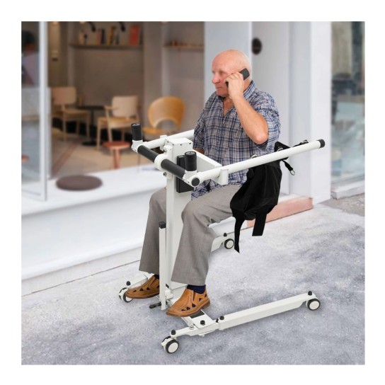 90W Electric Transfer Lift Wheelchair, Portable Patient Lift Chair for Home, Car, Disabled and Elderly, Nursing.