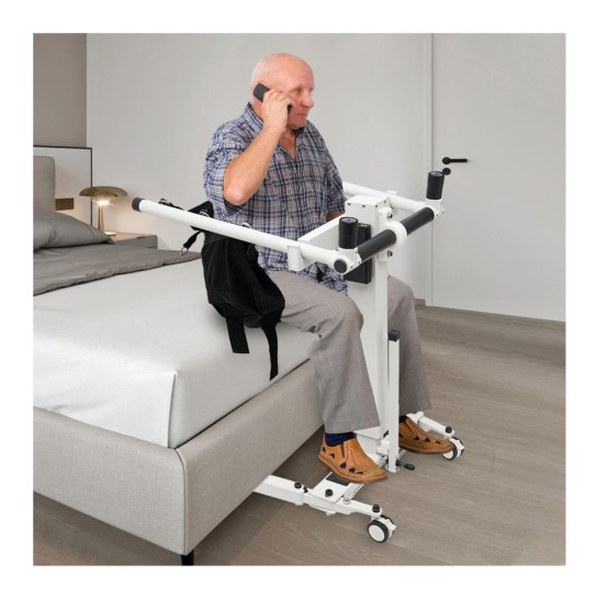 90W Electric Transfer Lift Wheelchair, Portable Patient Lift Chair for Home, Car, Disabled and Elderly, Nursing.