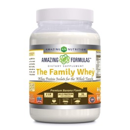 Protein (Isolate) Powder for the Entire Family, 2 lbs, the Most Complete and Pure Form of Protein, Gluten-Free (Banana)