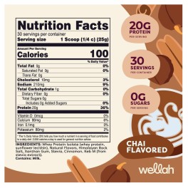 Protein Your Whey (30 servings, Chai flavor) - Whey Protein Isolate